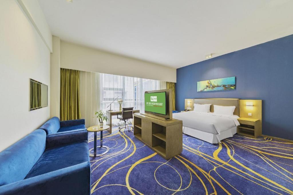 Holiday Inn Express Dujiangyan Ancient City Exteriér fotografie