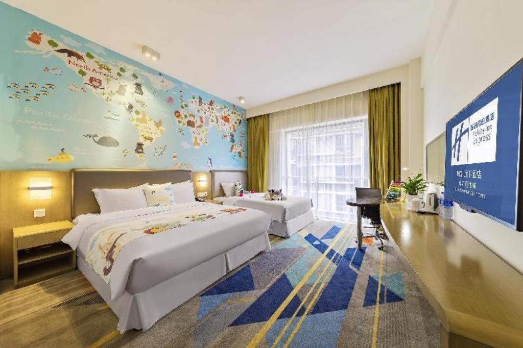 Holiday Inn Express Dujiangyan Ancient City Exteriér fotografie